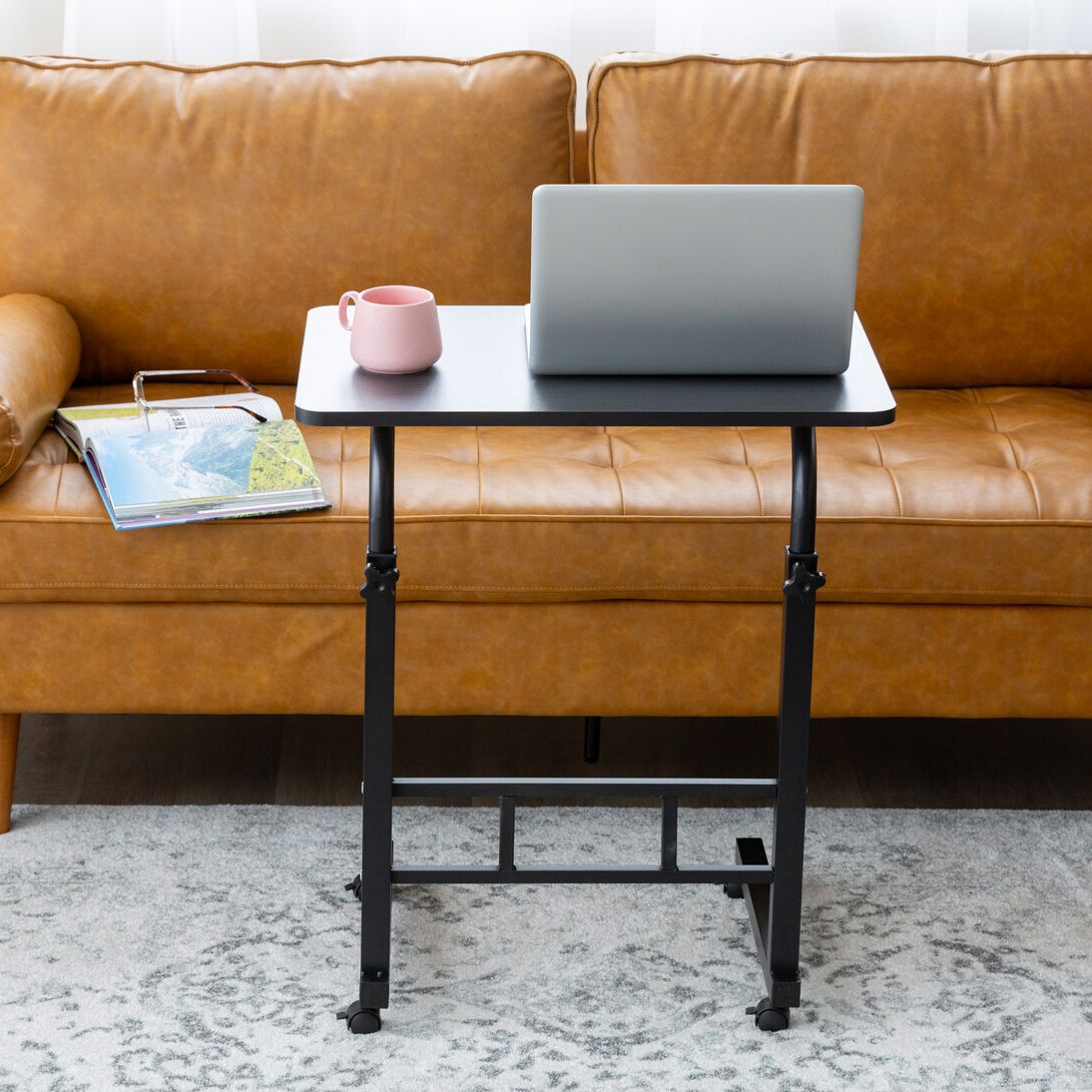 Portable Laptop Desk with Adjustable Height