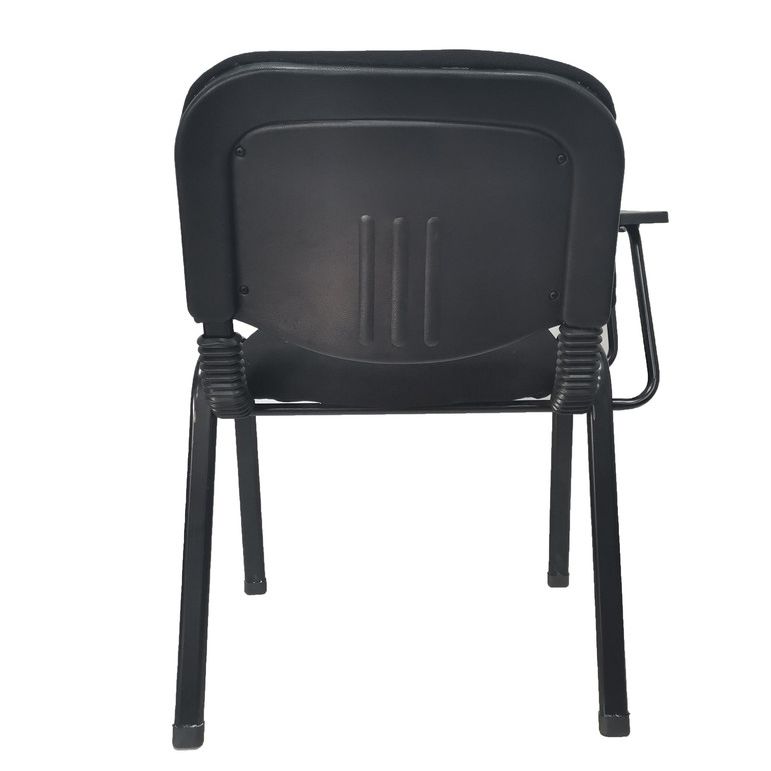 NNECN Lecture Chair with Table Top for Classroom Lecture Training Conference (Set of 6-Black)